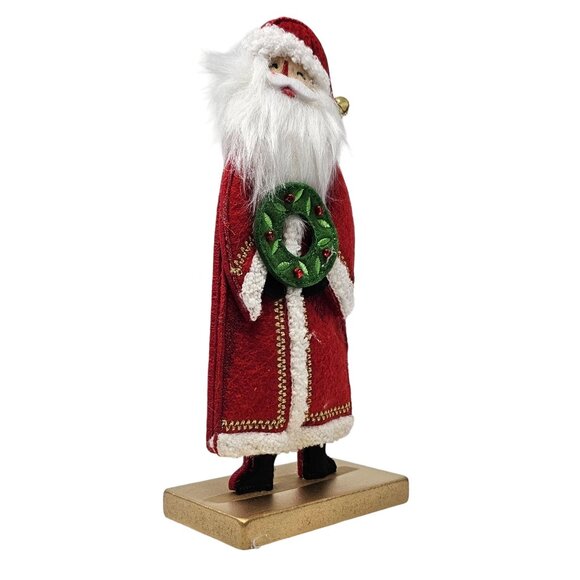 Simple Ethnic Santa Fabric Christmas Holiday Party Decor - Picture 3 of 5